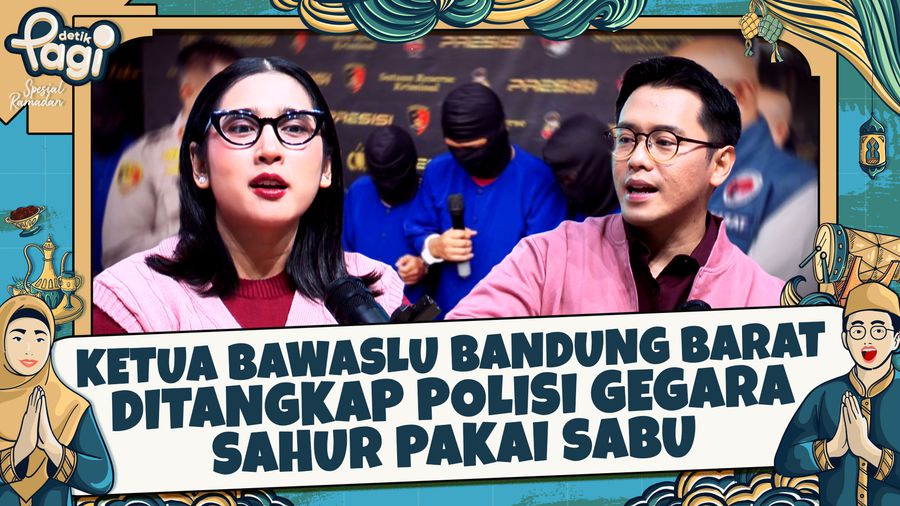 Ketua Bawaslu Bandung Barat Ditangkap Polisi gegara Sahur Pakai Sabu