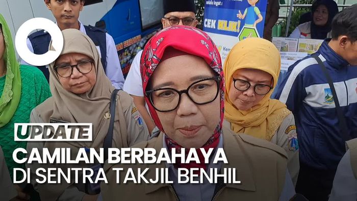 Video: Sidak Sentra Takjil Benhil, BBPOM Jakarta Temukan Kue Mangkok Berbahaya