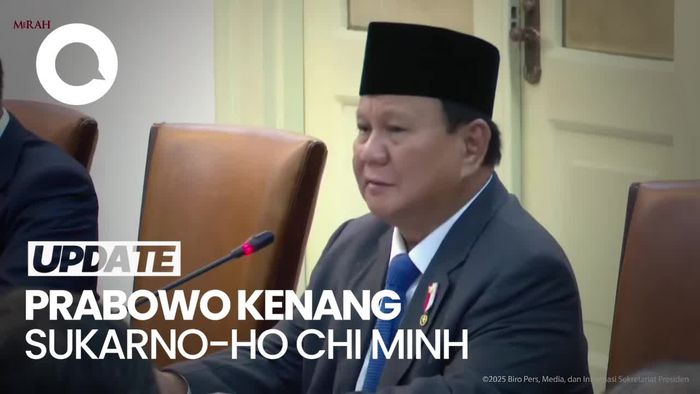 Video Prabowo Kenang Sukarno-Ho Chi Minh Saat Kunjungan Sekjen Partai Komunis Vietnam