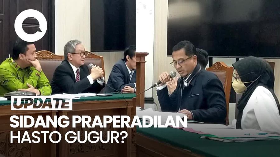 Video: KPK dan Pengacara Hasto Adu Argumen Soal Peluang Gugurnya Sidang Praperadilan