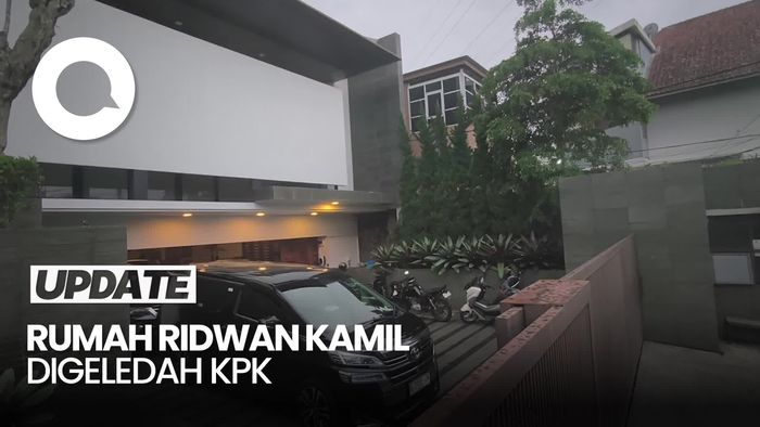 Video Suasana Rumah Ridwan Kamil yang Digeledah KPK Terkait Kasus BJB