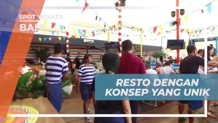 Berfoto di Tempat Unik di Sea Vu Play, Seminyak, Bali