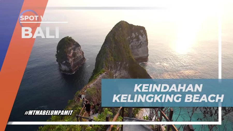 Mengeksplor Pantai Unik Kelingking Beach, Bali