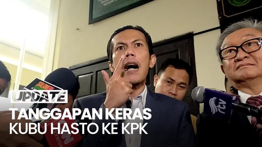 Video: Kubu Hasto Marah karena KPK Minta Praperadilan Digugurkan saat Sidang