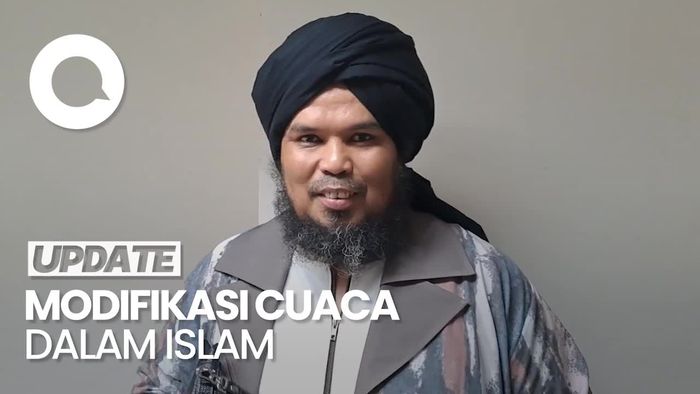 Video Kata Ustaz Derry soal Modifikasi Cuaca dalam Pandangan Islam