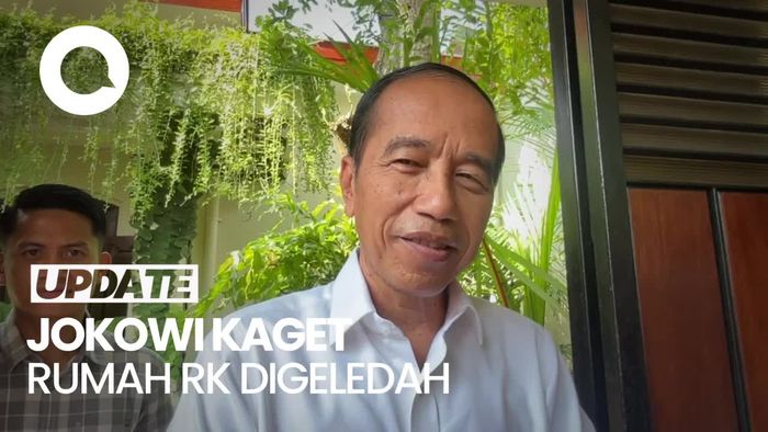 Video Jokowi Respons Rumah Ridwan Kamil Digeledah KPK: Sangat Kaget