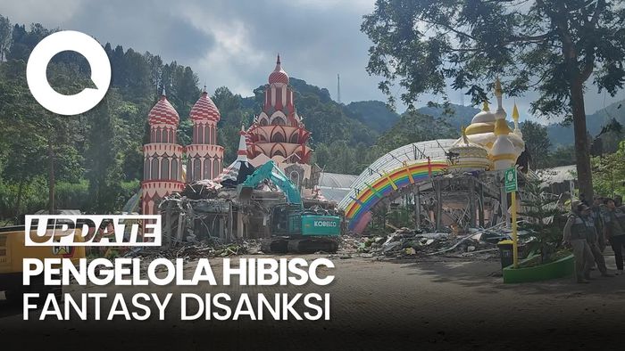 Video Menteri LH Sanksi Pengelola Hibisc Fantasy Puncak