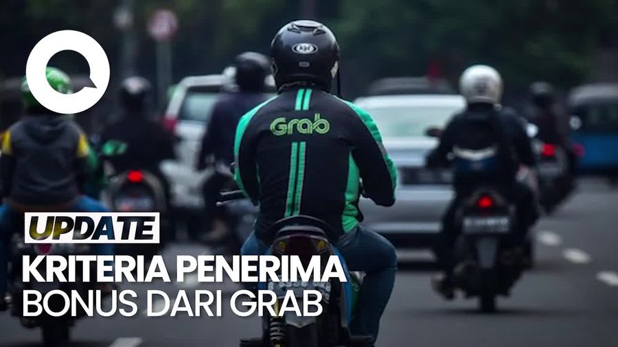 Video: Grab Beri Bonus Hari Raya untuk Ojol, Ini Kriteria Penerimanya