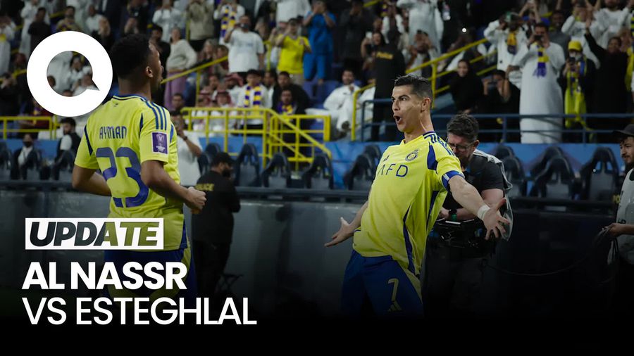 Video: Mantap Kali, Al Nassr Taklukan Esteghlal 3-0