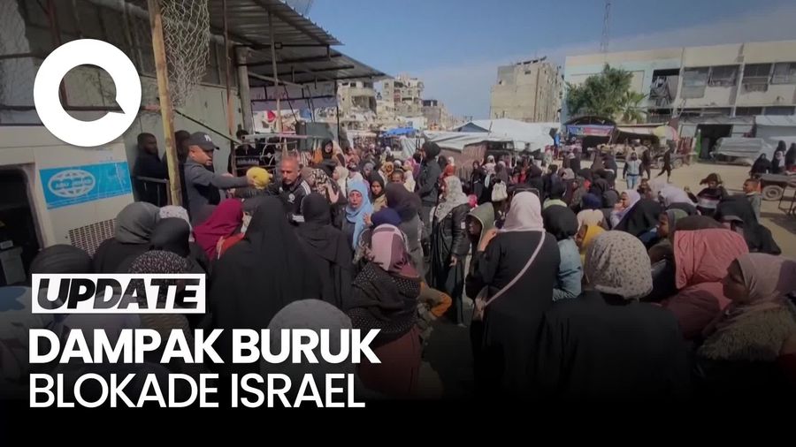 Video: Gaza Berisiko Alami Krisis Kelaparan Jika Blokade Israel Berlanjut