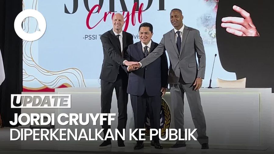Video Jabat Penasihat Teknis Timnas, Jordi Cruyff: Gairah Sepakbola RI Luar Biasa