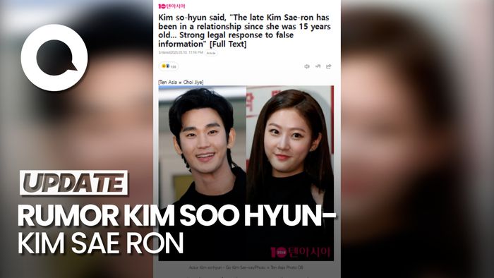Video: Agensi Bantah Kim Soo Hyun Pernah Pacari Mendiang Kim Sae Ron