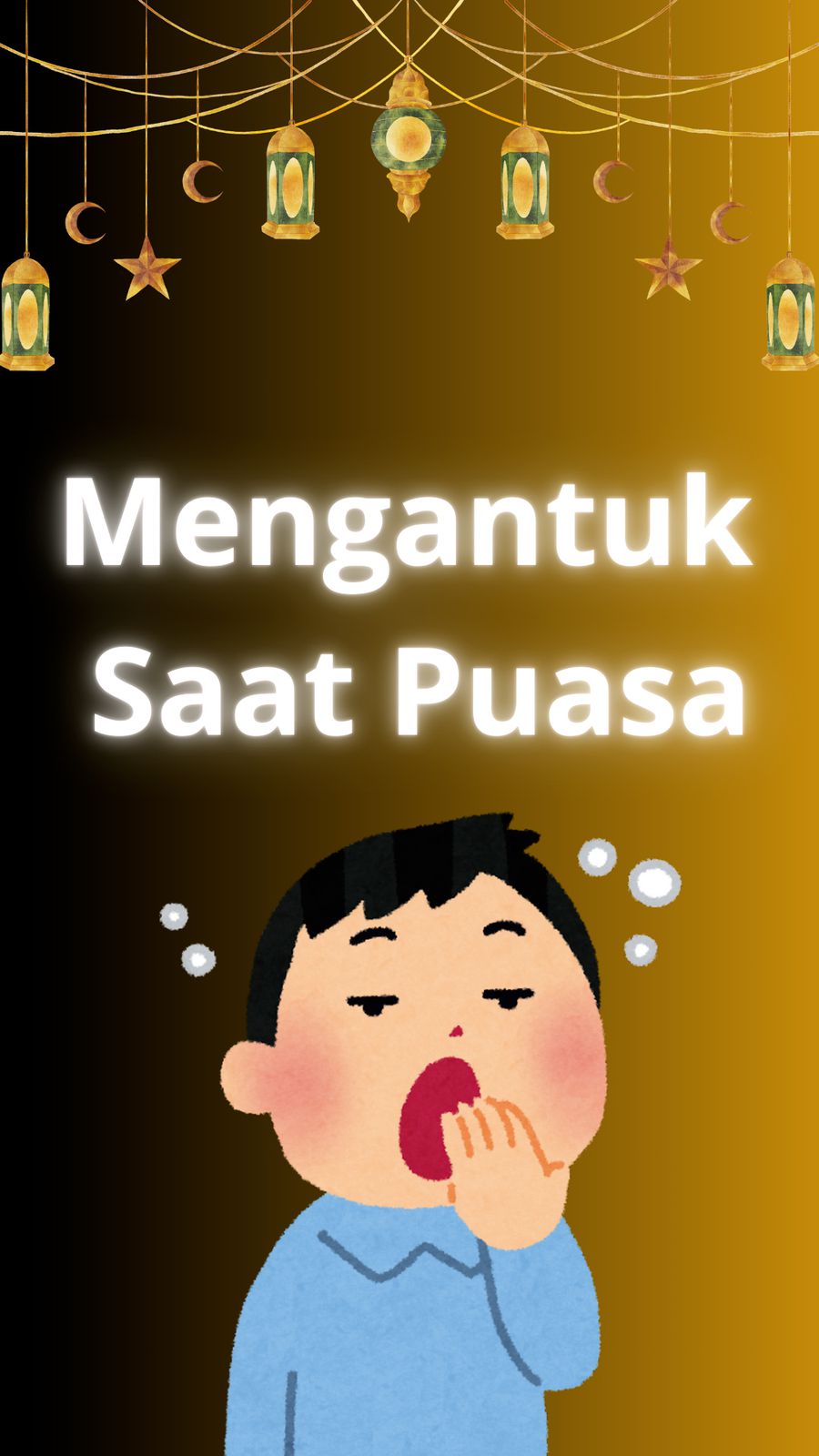 Video: Ini Penyebab Ngantuk Saat Puasa