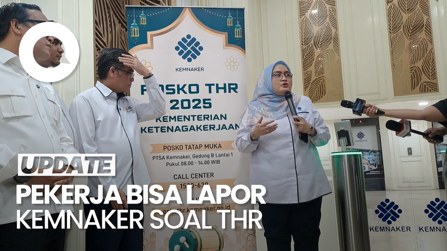 Video: Kemnaker Buka Posko THR untuk Terima Aduan Pekerja