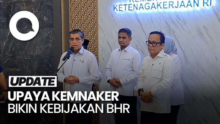 Video: Kemnaker Butuh Waktu 4 Bulan untuk Buat Kebijakan BHR