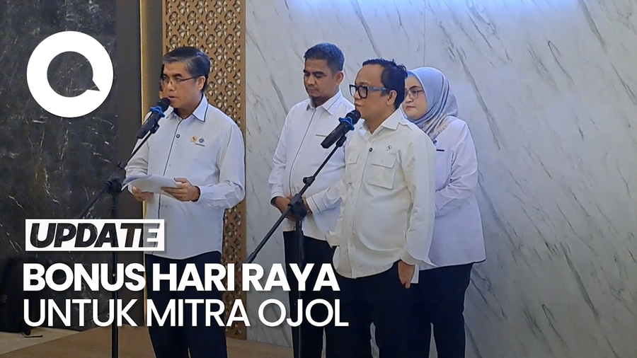 Video: Menaker Imbau Aplikator Beri BHR untuk Mitra Ojol, Ini Besarannya