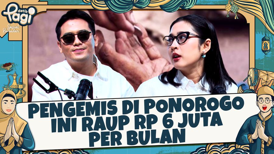Pengemis di Ponorogo Ini Raup Rp 6 Juta Per Bulan
