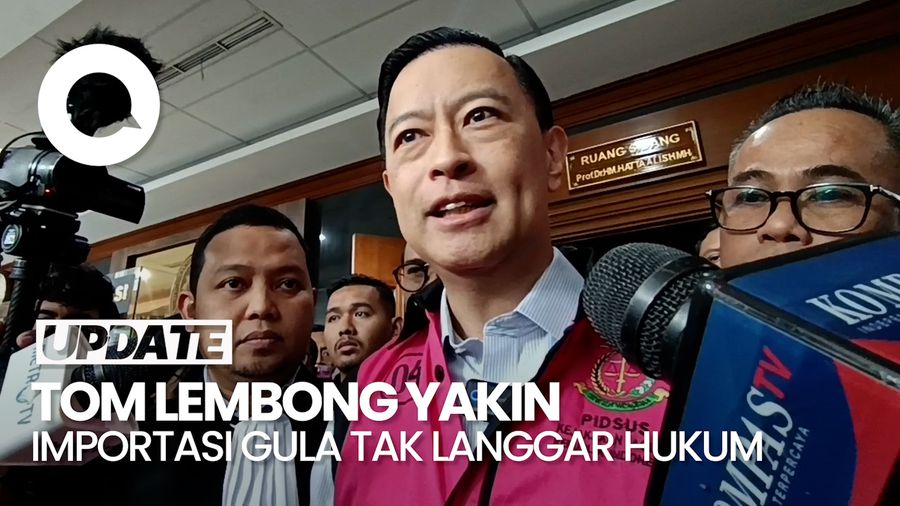 Video Tom Lembong: Mendag Lain Bisa Buktikan Importasi Gula Tak Langgar Hukum