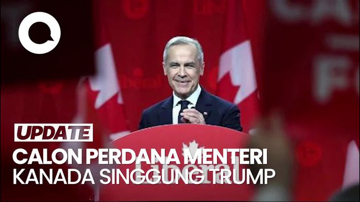 Video Janji Calon PM Mark Carney: Kanada Tak akan Pernah Jadi Bagian AS