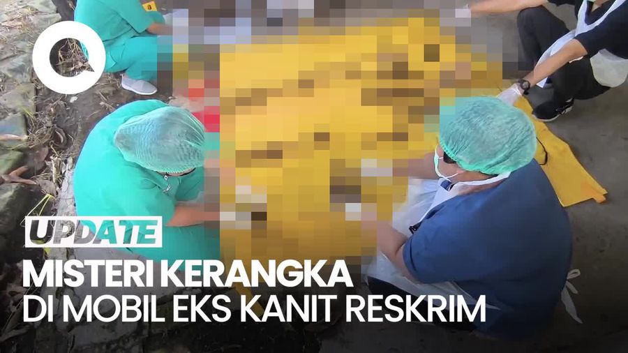 Video: Geger Temuan Kerangka Manusia di Gresik dalam Mobil Milik Eks Kanit Reskrim