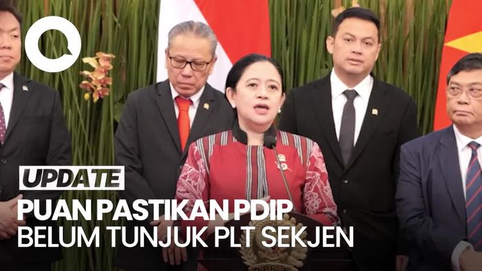 Video: Puan Pastikan Belum Ada Plt Sekjen PDIP Seusai Hasto Ditahan