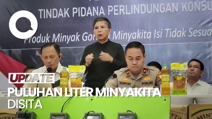 Video: Polri Sita 10.560 Liter Minyakita yang Disunat Takarannya