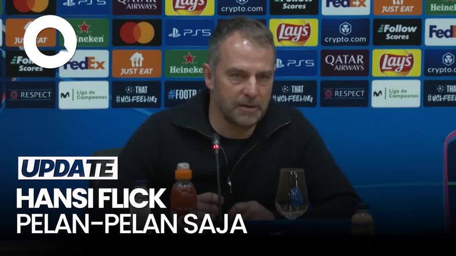 Video Flick Pelan-pelan Buru 3 Trofi: LaLiga, Liga Champions, dan Copa del Rey