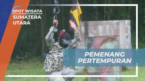 Tegaskan Kemenangan dalam Pertempuran Paintball di Kampung Ladang, Sumatera Utara