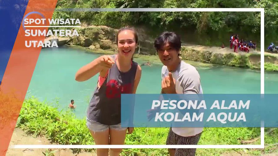 Berenang Seru di Kolam Aqua yang Jernih di Sumatera Utara