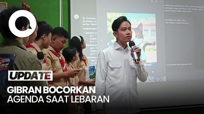 Video Rencana Gibran saat Lebaran: Sungkem ke Presiden Dulu, Baru Mudik