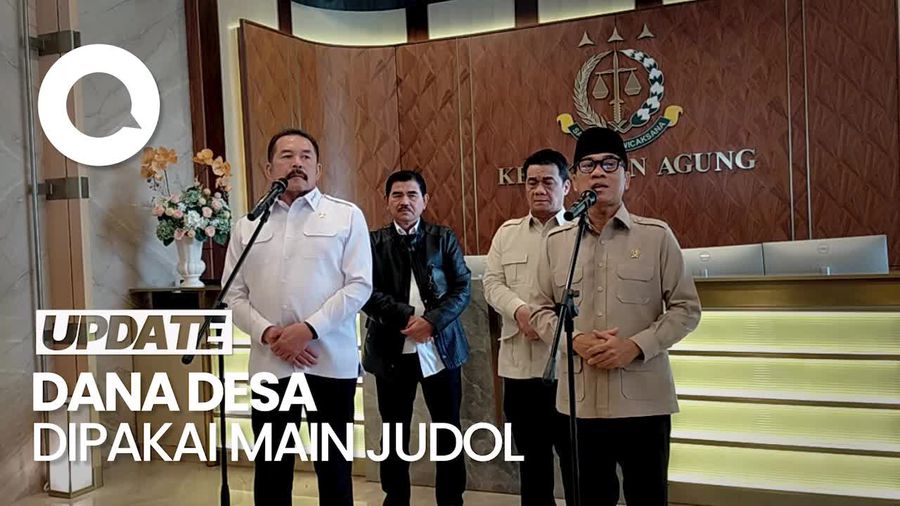 Video: Temui Jaksa Agung, Mendes Lapor Ada Dana Desa Dipakai Main Judol