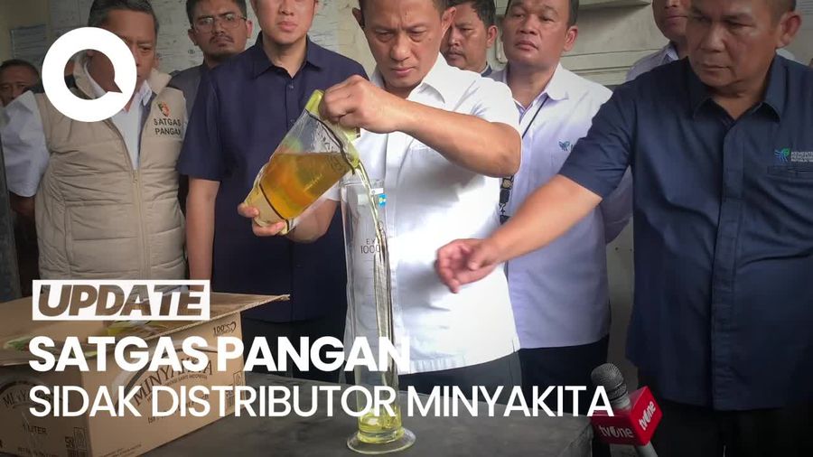 Video: Satgas Pangan Polri Sidak Distributor Minyakita di Cakung, Ini Hasilnya