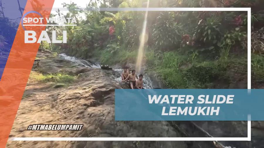 Menaklukkan Water Slide Lemukih yang Seru di Bali