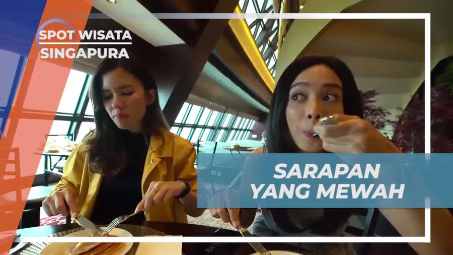Menikmati Sarapan Istimewa di Atas Kapal Pesiar, Singapura