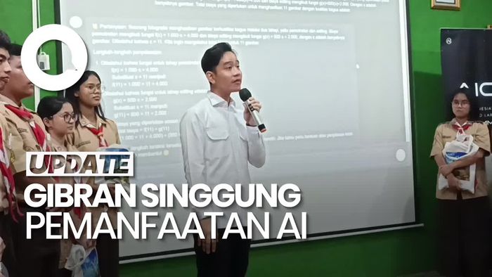 Video Wapres Gibran: AI Tak Bisa Gantikan Manusia, Tapi...