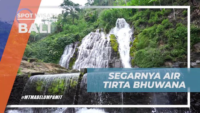 Menikmati Segarnya Air Terjun Tirta Bhuwana, Bali