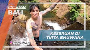 Berenang dan Bersenang-senang di Air Terjun Tirta Bhuwana, Bali