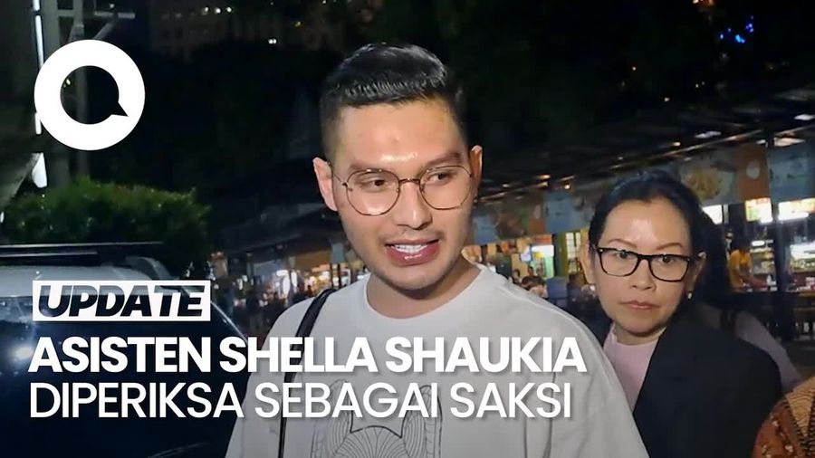 Video: Diperiksa Sebagai Saksi, Asisten Shella Shaukia Ngaku Deg-degan