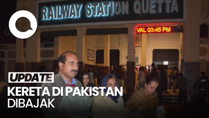 Video: Horor Pembajakan Kereta di Pakistan, 27 Penumpang Tewas