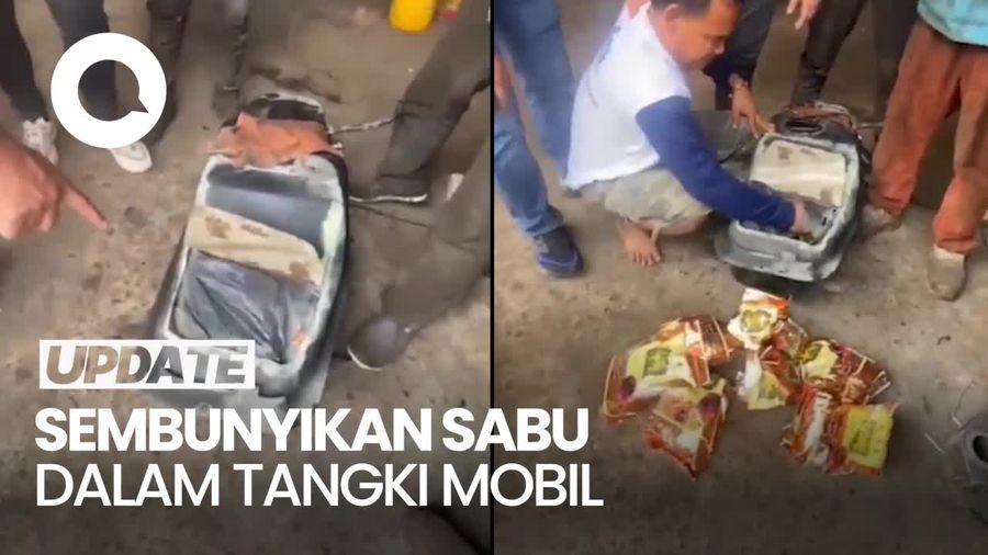 Video: Polda Sumut Bongkar Penyelundupan Sabu dalam Tangki Mobil