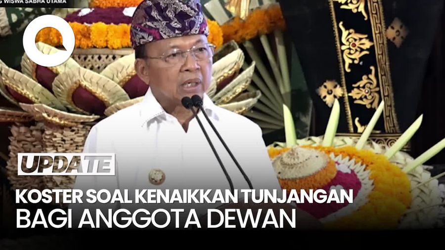 Video Tunjangan DPRD se-Bali Bakal Naik, Koster: Beban Mereka Berat