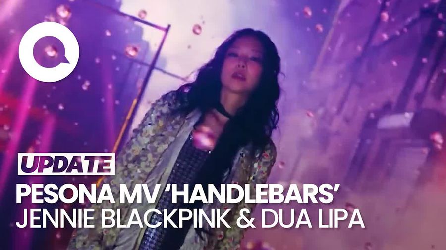 Video: MV Handlebars Jennie-Dua Lipa Pikat 7 Juta Penonton dalam Sehari