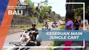 Nikmati Keseruan Bermain Jungle Cart Bersama Selebriti di Bali