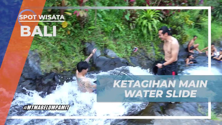 Ketagihan dan Terpesona saat Main Water Slide di Bali
