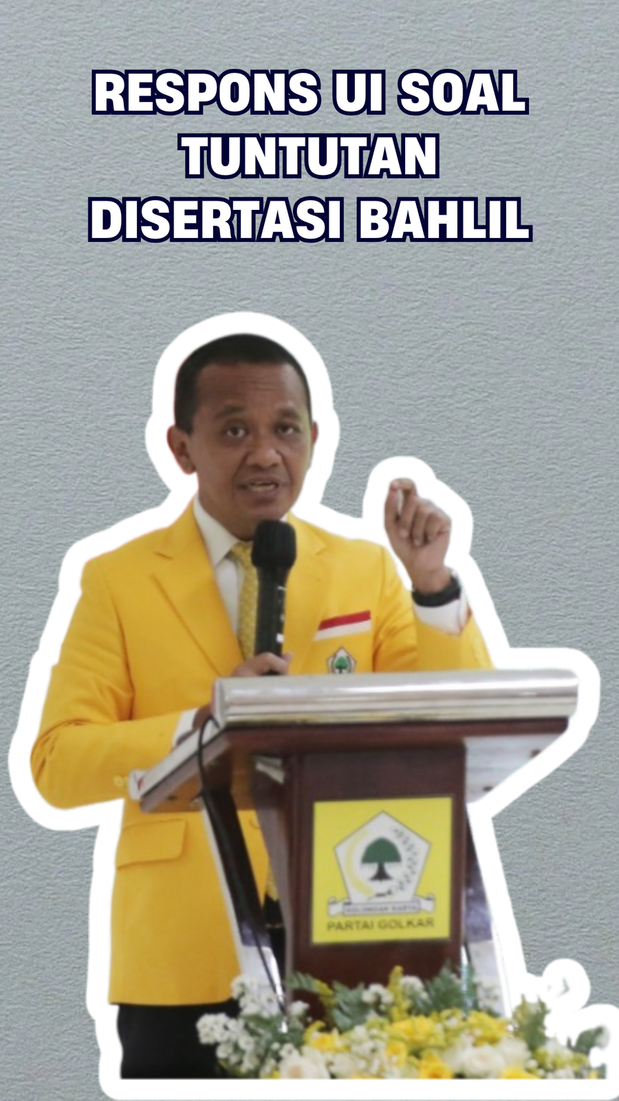 Video: Didesak Buat Batalkan Disertasi Bahlil, UI: Tidak Tepat!