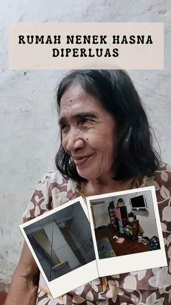 Video: Senangnya Nenek Hasna Rumahnya Diperluas