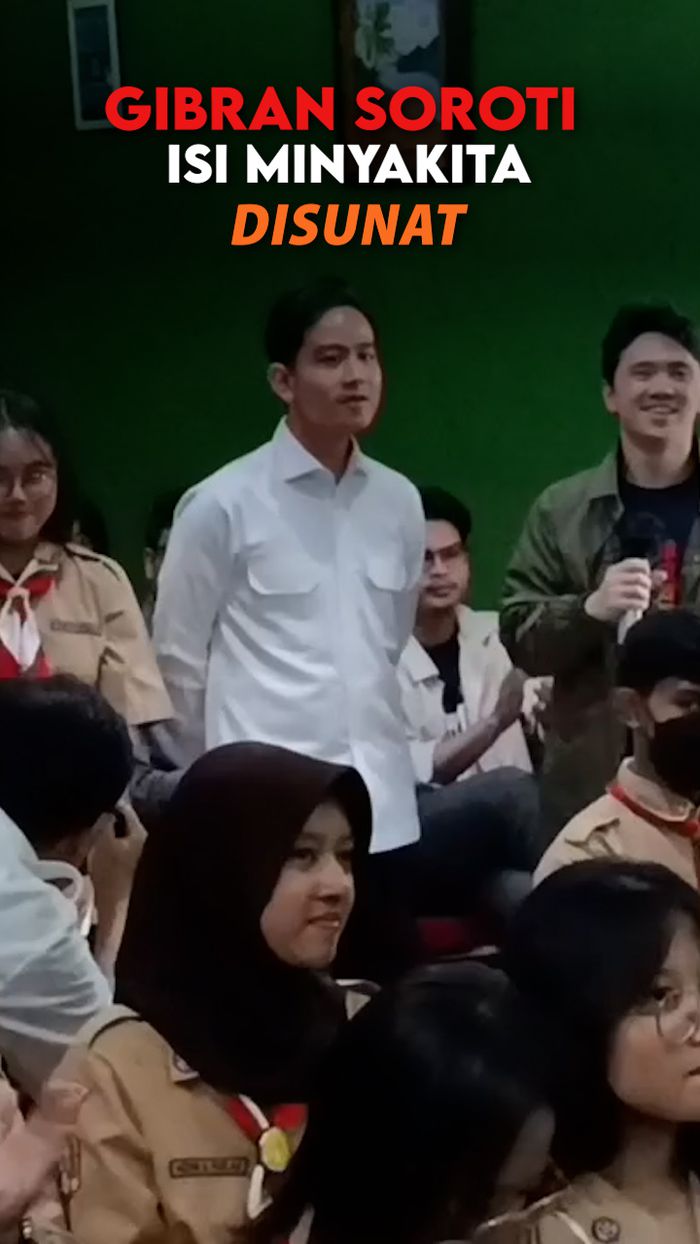 Video Gibran soal Minyakita 1 Liter Disunat: Kita Tindak Lanjuti
