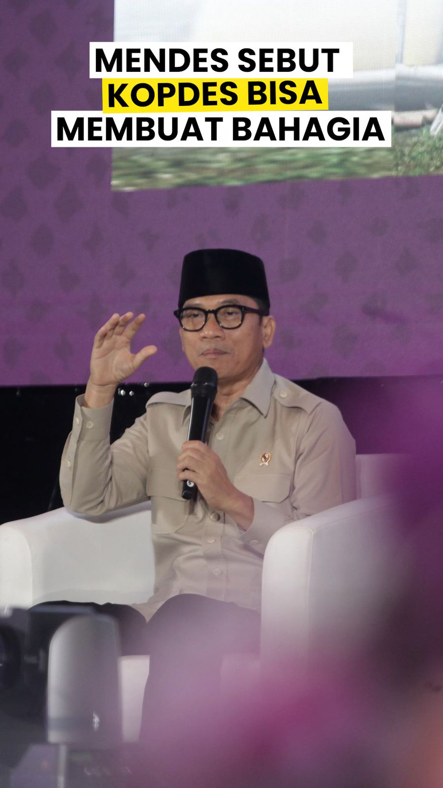 Video Yandri: Melupakan Desa Sama dengan Melupakan Koperasi, Sangat Bahaya