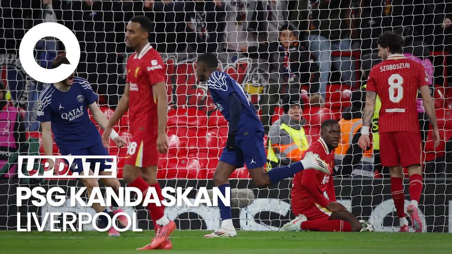 Video Wajah-wajah Kecewa Setelah Liverpool Dikandaskan PSG