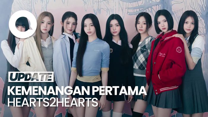 Video: Selamat! Trofi Pertama untuk Hearts2Hearts di Acara Musik
